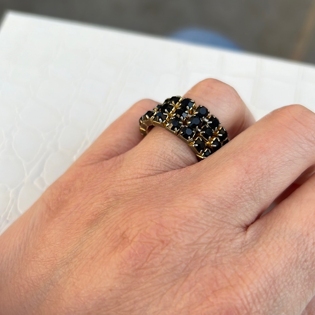 Stack Rings Black